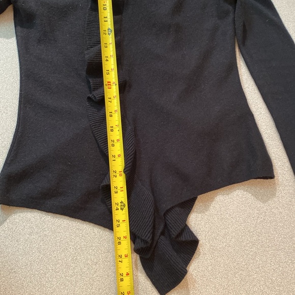 Fenn Wright Manson - Ruffle front waterfall cardigan. Size S - Picture 6 of 8